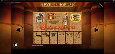 Eye of Horus Power 4 Slots Blueprint Gaming .